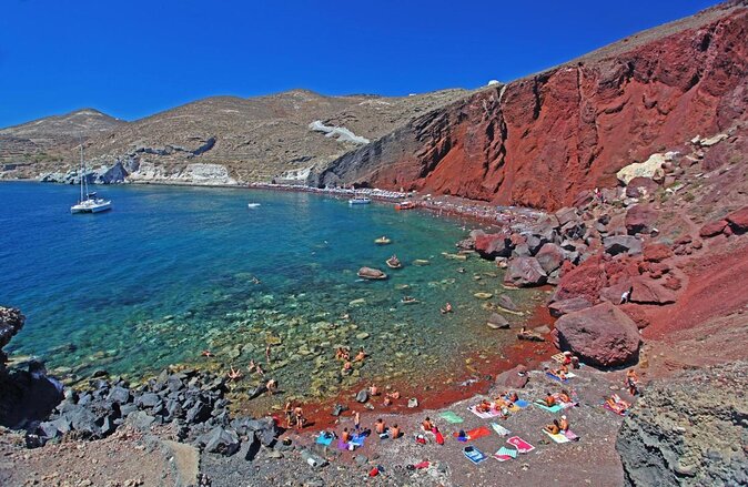 Skip Gondola Shore Excursion: No Cable Car, Water Taxi Provided! - The quick read on this Santorini island circuit