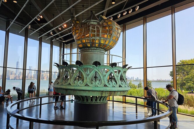 Statue of Liberty Ellis Island with Pre-Ferry Tour - The Statue of Liberty Museum and its original torch