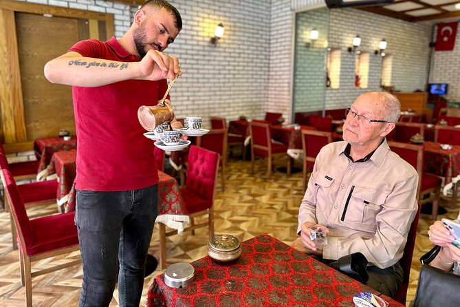Taste of Turkey in Istanbul’s Europe & Asia by Ferry Crossing - Turkish coffee, sweets, and the smaller tastes