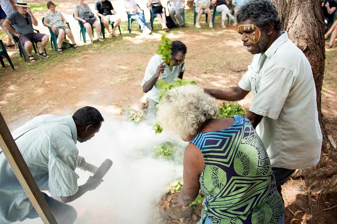 Tiwi Islands Cultural Experience from Darwin Including Ferry - Lunch under the trees and the afternoon program