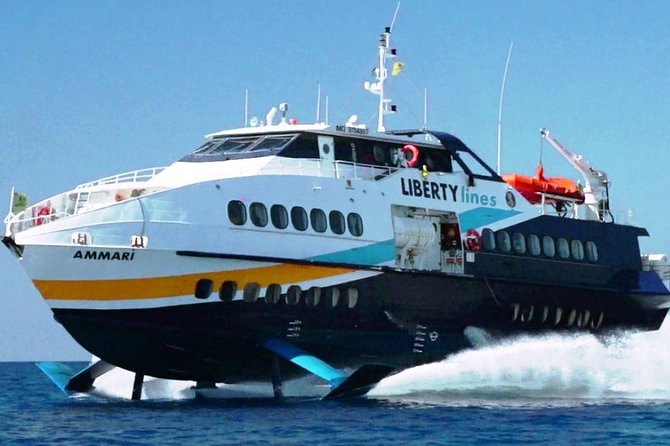 Transfer package from Palermo airport to Favignana (transfer + hydrofoil ticket) - From Palermo Airport to Trapani Port