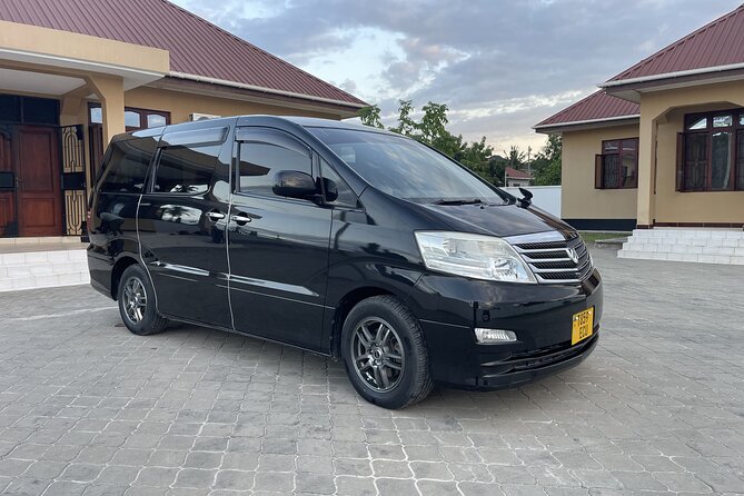Transport Dar es Salaam Airport Port, Ferry or Train to Hotel - What the Toyota Alphard means for your ride