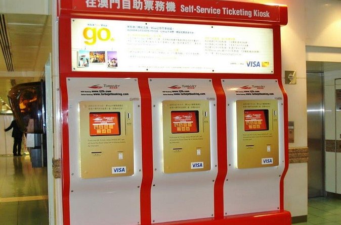 TurboJet Ferry E-Ticket from Hong Kong to Macau - On board for roughly 70 minutes