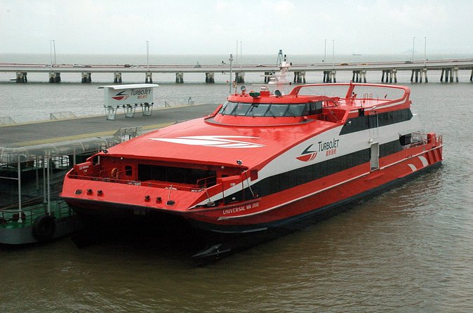 TurboJet Ferry E-Ticket from Hong Kong to Macau - Arrival at Macau Maritime Ferry Terminal