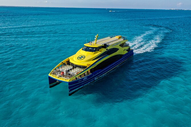Ultramar Ferry, Regular round ticket, Playa del Carmen-Cozumel - What the views add to the journey
