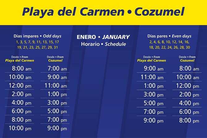 Ultramar Ferry, Regular round ticket, Playa del Carmen-Cozumel - Arriving at the Navega federal pier in Playa del Carmen