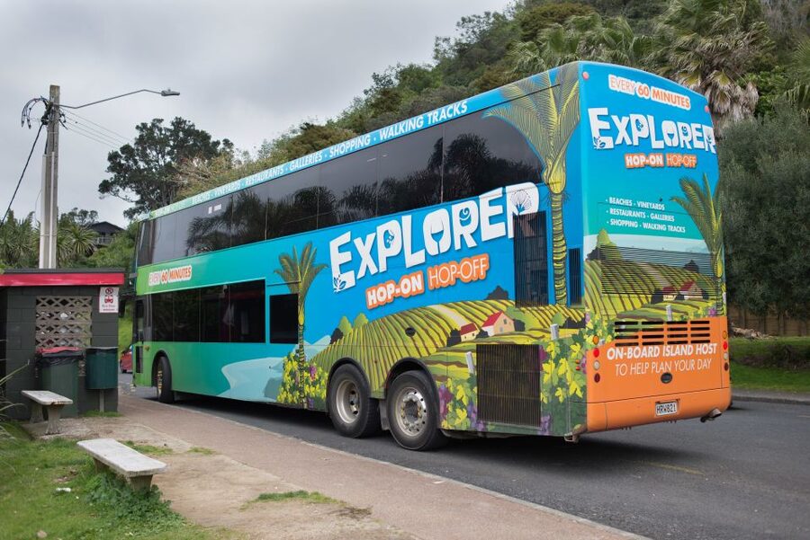Waiheke Island: Ferry & Hop-On Hop-Off Explorer Bus Tickets - Ferry times, bus frequency, and the return trip
