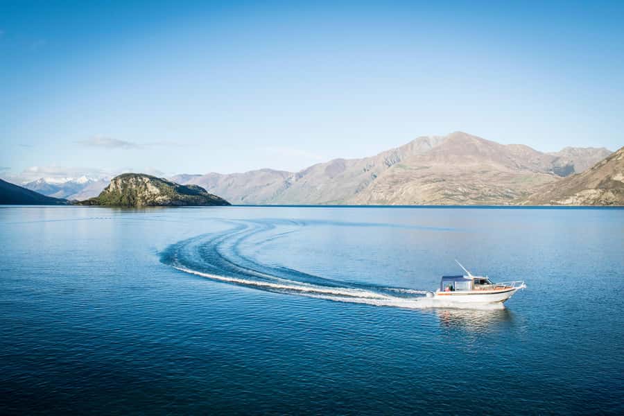 Wanaka Water Taxi Mou Waho Island Tour - The 20 to 40 minute climb to Arethusa Pool