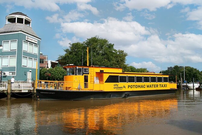 Water Taxi from Wharf or Old Town Alexandria - Price, comfort, and overall value