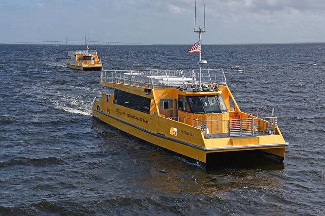 Water Taxi from Wharf or Old Town Alexandria - Boarding at Washington’s Wharf